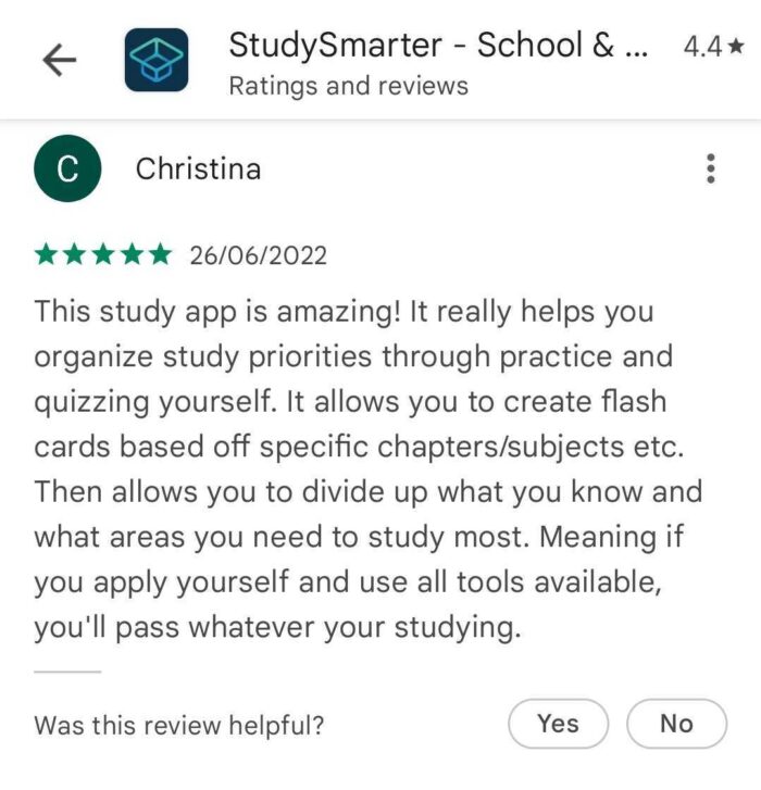 Chegg Study StudySmarter review on Google Play StudySmarter Magazine