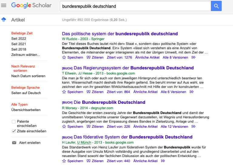 Google Scholar Suche Suchoperatoren StudySmarter Magazine