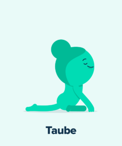 Yoga Übungen, Taube, StudySmarter Magazine