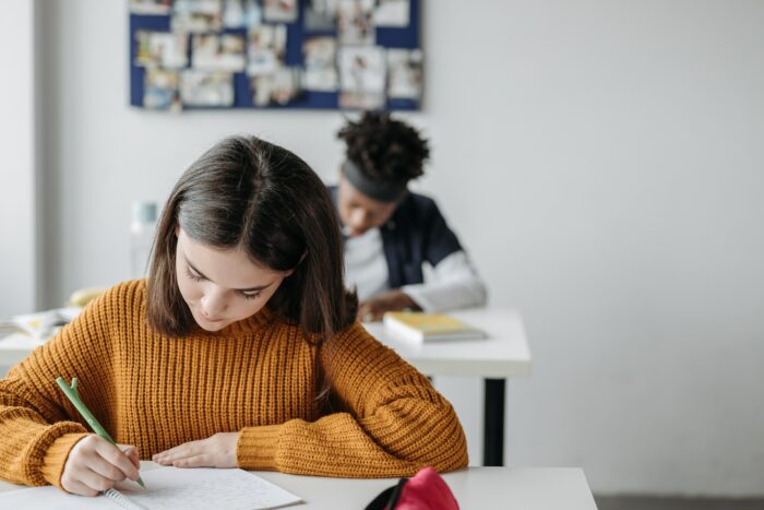 Élèves qui font leur test d'orientation, Le Magazine StudySmarter